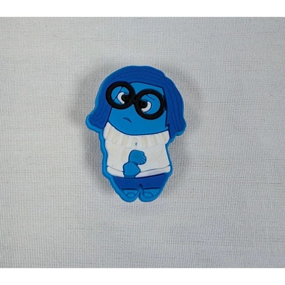 Inside Out Sadness Shoe Charm